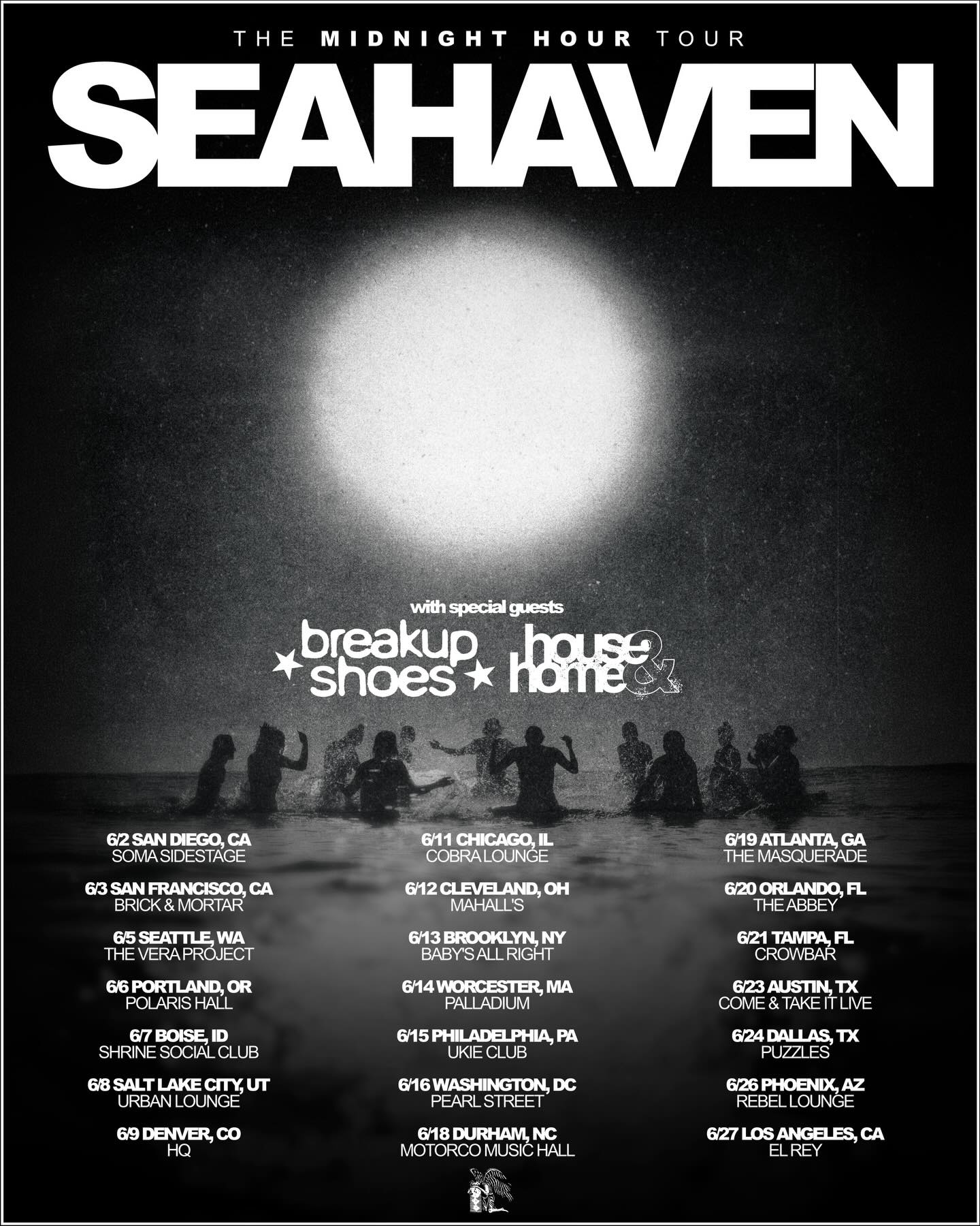 Seahaven Tour Poster 2026